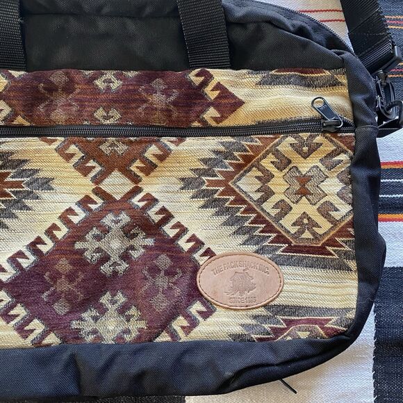 The Pack Shack Computer Messenger Shoulder Bag. Excellent Shape! Big! Rare. USA. - Picture 2 of 16